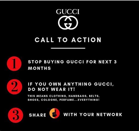 gucci boycott 2021|Gucci logo controversy.